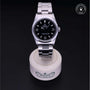Rolex Certified Pre-owned Explorer M14270-0001 front on black background