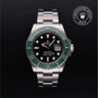 Rolex Certified Pre-owned Submariner M126610LV-0002 front on black background