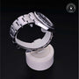 Rolex Certified Pre-owned GMT M16710LN-0004 front on black background