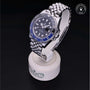 Rolex Certified Pre-owned GMT II M126710BLNR-0002 front on black background