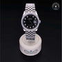 Rolex Certified Pre-owned Datejust M126284RBR-0019 front on black background
