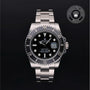 Rolex Certified Pre-owned Submariner M116610LN-0001 front on black background