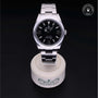 Rolex Certified Pre-owned Explorer M214270-0001 front on black background