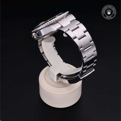 Rolex Certified Pre-owned Sea-Dweller M126600-0001 front on black background