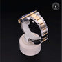 Rolex Certified Pre-owned Submariner M116613LB-0001 front on black background