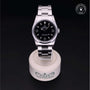 Rolex Certified Pre-owned Explorer M114270-0002 front on black background