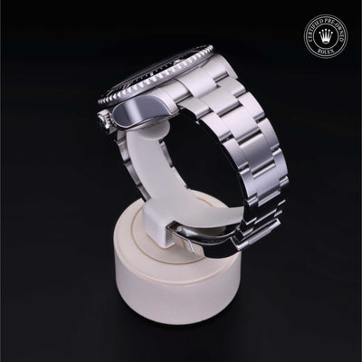Rolex Certified Pre-owned Sea-Dweller M126660-0002 front on black background