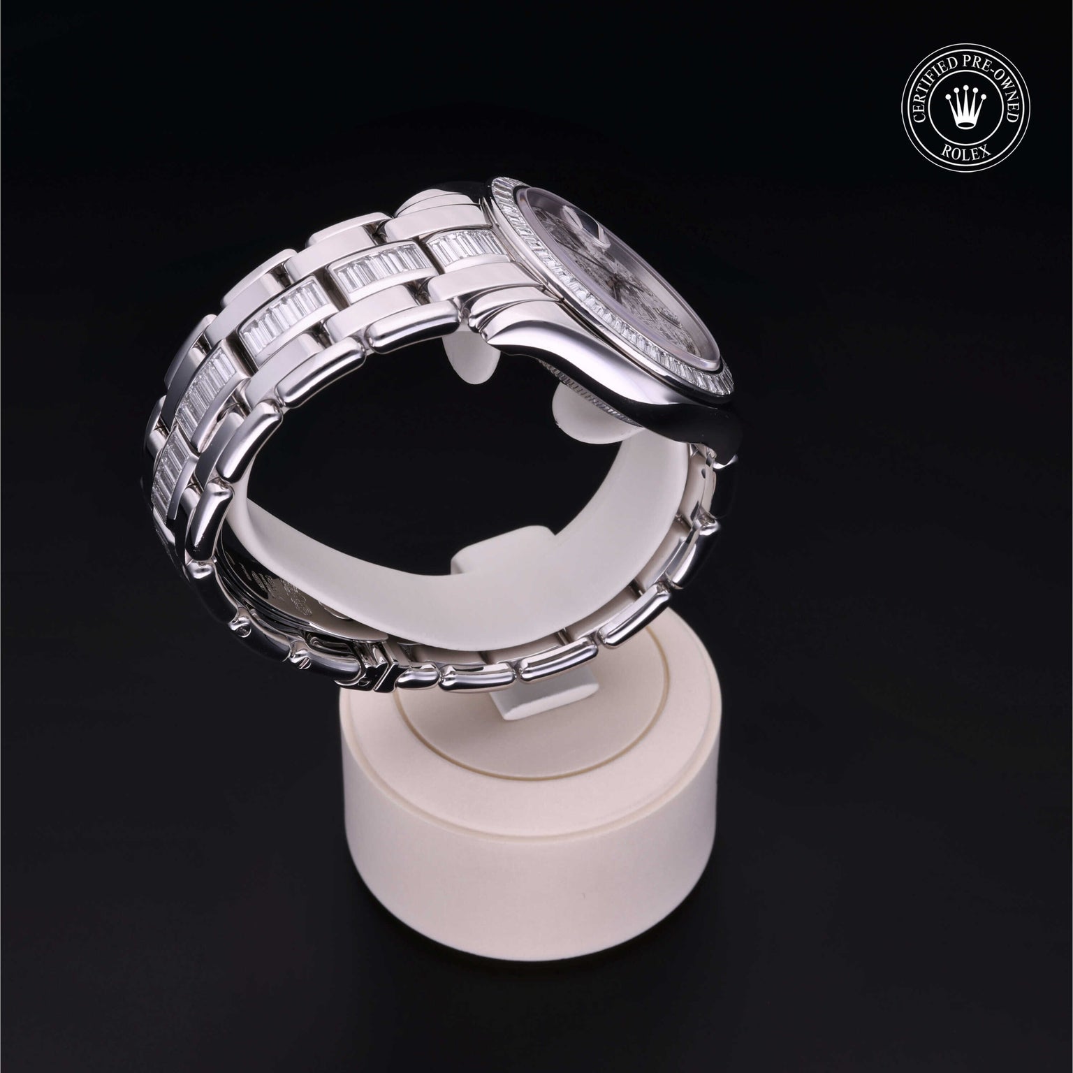  front on black background