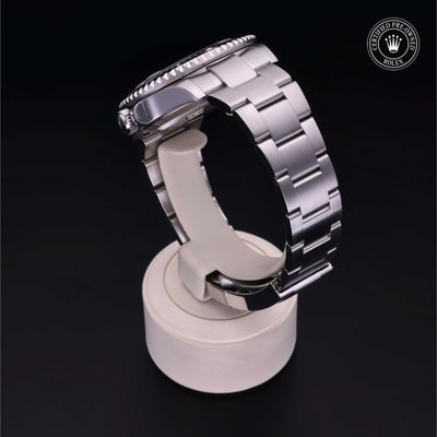 Rolex Certified Pre-owned Sea-Dweller M126600-0001 front on black background
