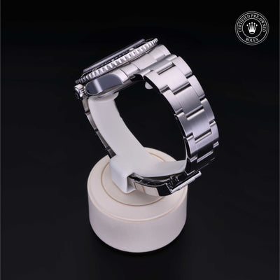 Rolex Certified Pre-owned Sea-Dweller M116600-0003 front on black background