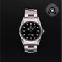 Rolex Certified Pre-owned Explorer M14270-0003 front on black background