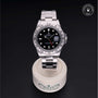 Rolex Certified Pre-owned Explorer M16570-0005 front on black background