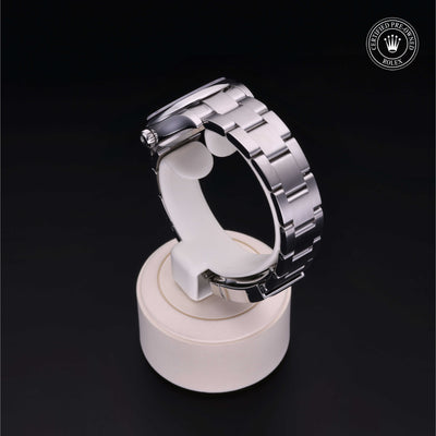 Rolex Certified Pre-owned Lady Datejust M277200-0006 front on black background