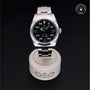 Rolex Certified Pre-owned Air-King M116900-0001 front on black background