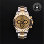Rolex Certified Pre-owned Daytona M16523-0010 front on black background
