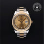 Rolex Certified Pre-owned Datejust M116333-0007 front on black background
