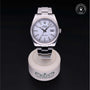 Rolex Certified Pre-owned Datejust M126334-0009 front on black background