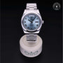 Rolex Certified Pre-owned Day-date M218206-0012 front on black background