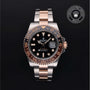 Rolex Certified Pre-owned GMT M126711CHNR-0002 front on black background