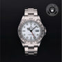 Rolex Certified Pre-owned Explorer M16570-0006 front on black background