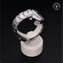 Rolex Certified Pre-owned Date M115200-0004 front on black background