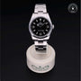 Rolex Certified Pre-owned Explorer M124270-0001 front on black background