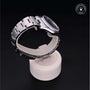 Rolex Certified Pre-owned Air-King M14000-0004 front on black background