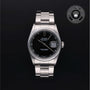 Rolex Certified Pre-owned Datejust M16200-0037 front on black background