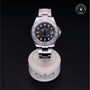 Rolex Certified Pre-owned Yacht-Master M268622-0002 front on black background