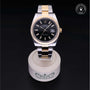 Rolex Certified Pre-owned Datejust M126333-0013 front on black background