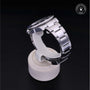 Rolex Certified Pre-owned GMT II M116710BLNR-0002 front on black background