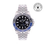 Rolex CPO GMT M126710BLNR front on white background