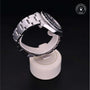 Rolex CPO GMT M16710LN front on white background