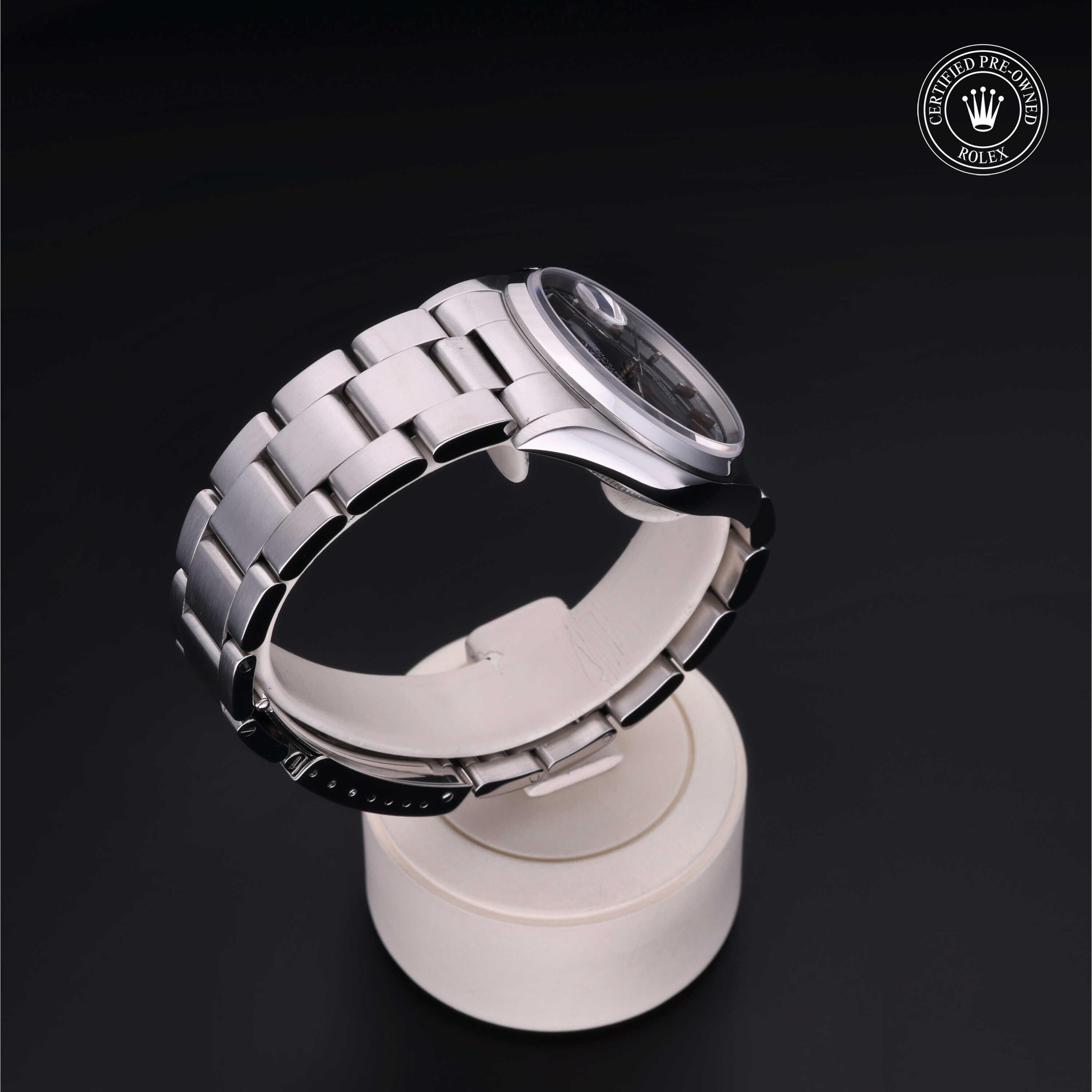 Rolex CPO Datejust M16200 front on white background