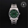 Rolex Certified Pre-owned Oyster Perpetual M126000-0005 front on black background