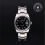 Rolex Certified Pre-owned Oyster Perpetual M115200-0004 front on black background