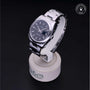 Rolex Certified Pre-owned Oyster Perpetual M115200-0004 front on black background