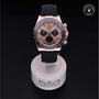Rolex Certified Pre-owned Daytona M116515LN-0013 front on black background