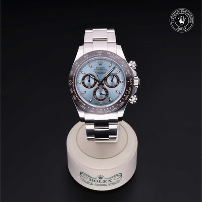 Rolex CPO Daytona M116506 front on white background