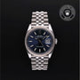 Rolex Certified Pre-owned Datejust M126234-0017 front on black background