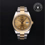 Rolex CPO Datejust M126333 front on white background