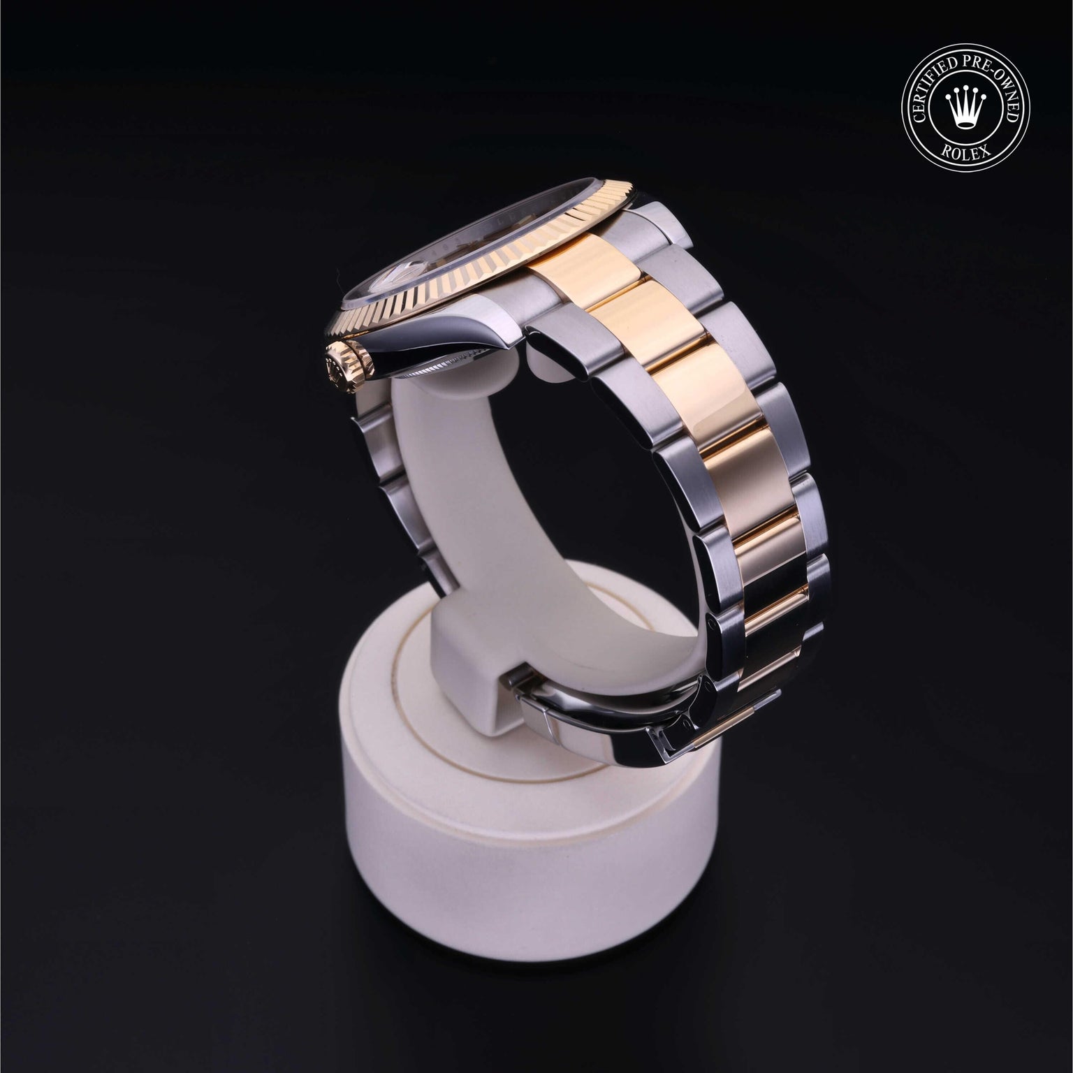Rolex CPO Datejust M126333 front on white background