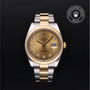 Rolex Certified Pre-owned Datejust M126333-0011 front on black background