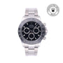 Rolex CPO Daytona M116500LN front on white background
