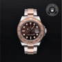 Rolex Certified Pre-owned Yacht-Master M116621-0001 front on black background