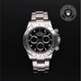 Rolex Certified Pre-owned Daytona M116520-0011 front on black background