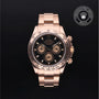 Rolex Certified Pre-owned Daytona M116505-0002 front on black background