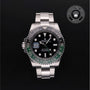 Rolex Certified Pre-owned GMT M126720VTNR-0001 front on black background