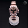 Rolex Certified Pre-owned Daytona M116505-0001 front on black background