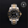 Rolex Certified Pre-owned Submariner M116613LN-0001 front on black background
